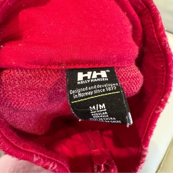 Helly Hansen100% Merino Wool Thermal Base Layer long sleeve Top women M Athletic - Picture 4 of 6